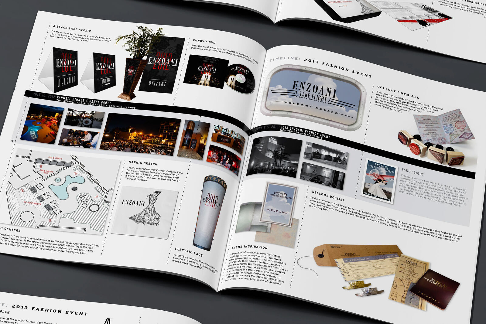 Enzoani event overview 2012 and 2013